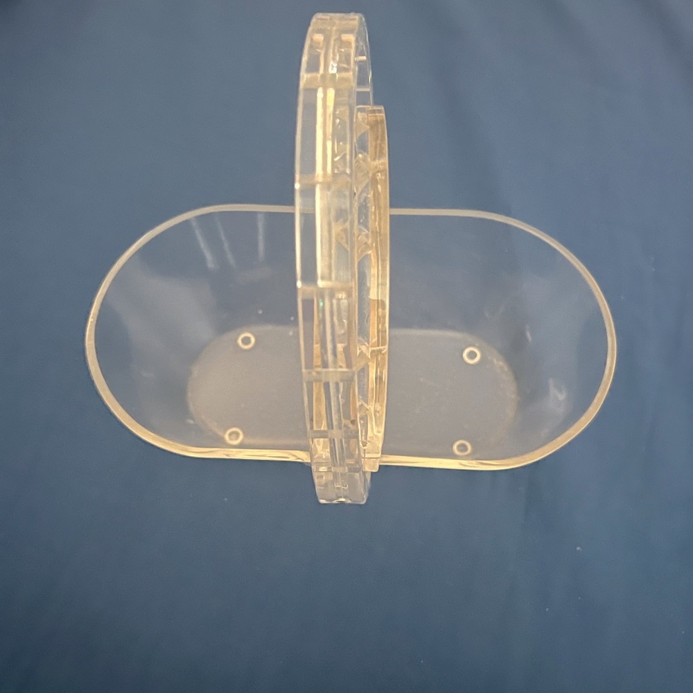 Vintage lucite purse